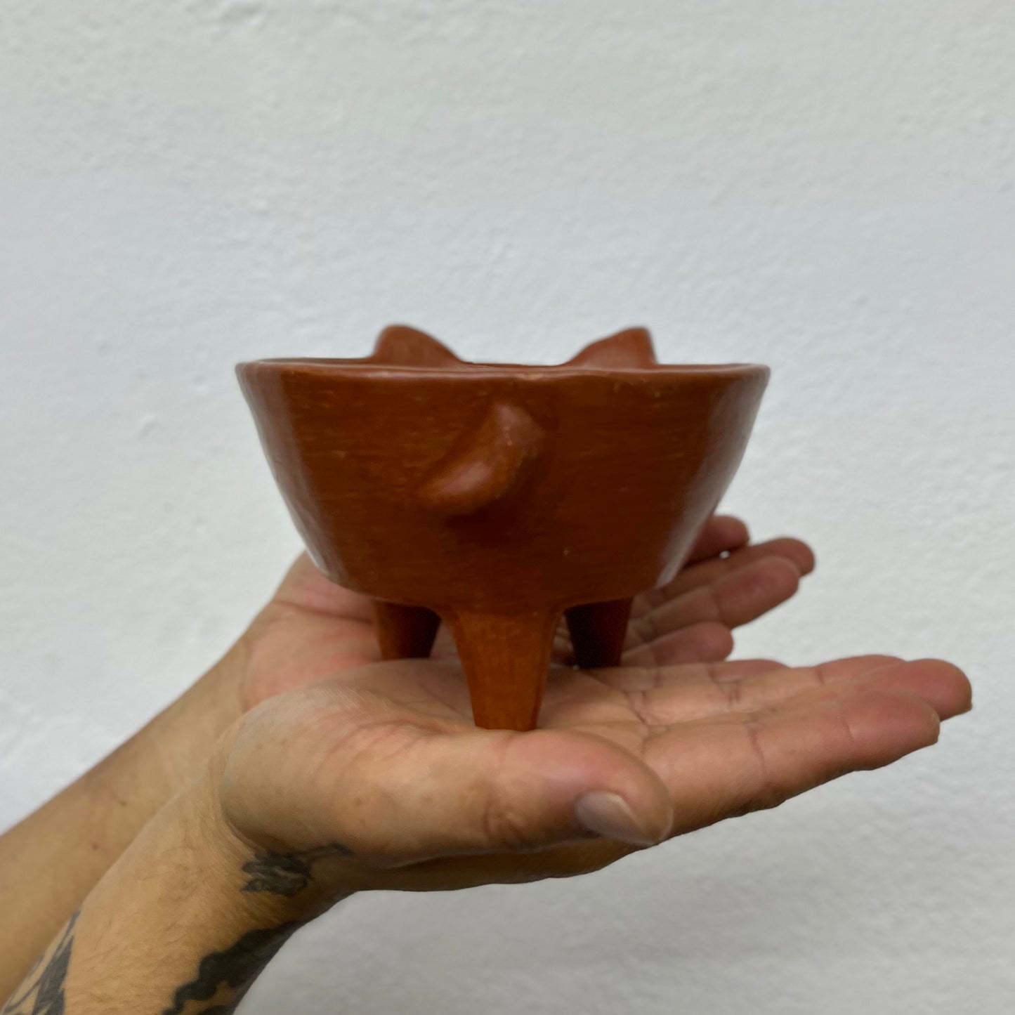 Pig Tapered Salsa Bowl in Barro Rojo