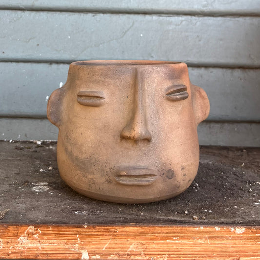 Cara Dormida Plant Pot by Derrumbe