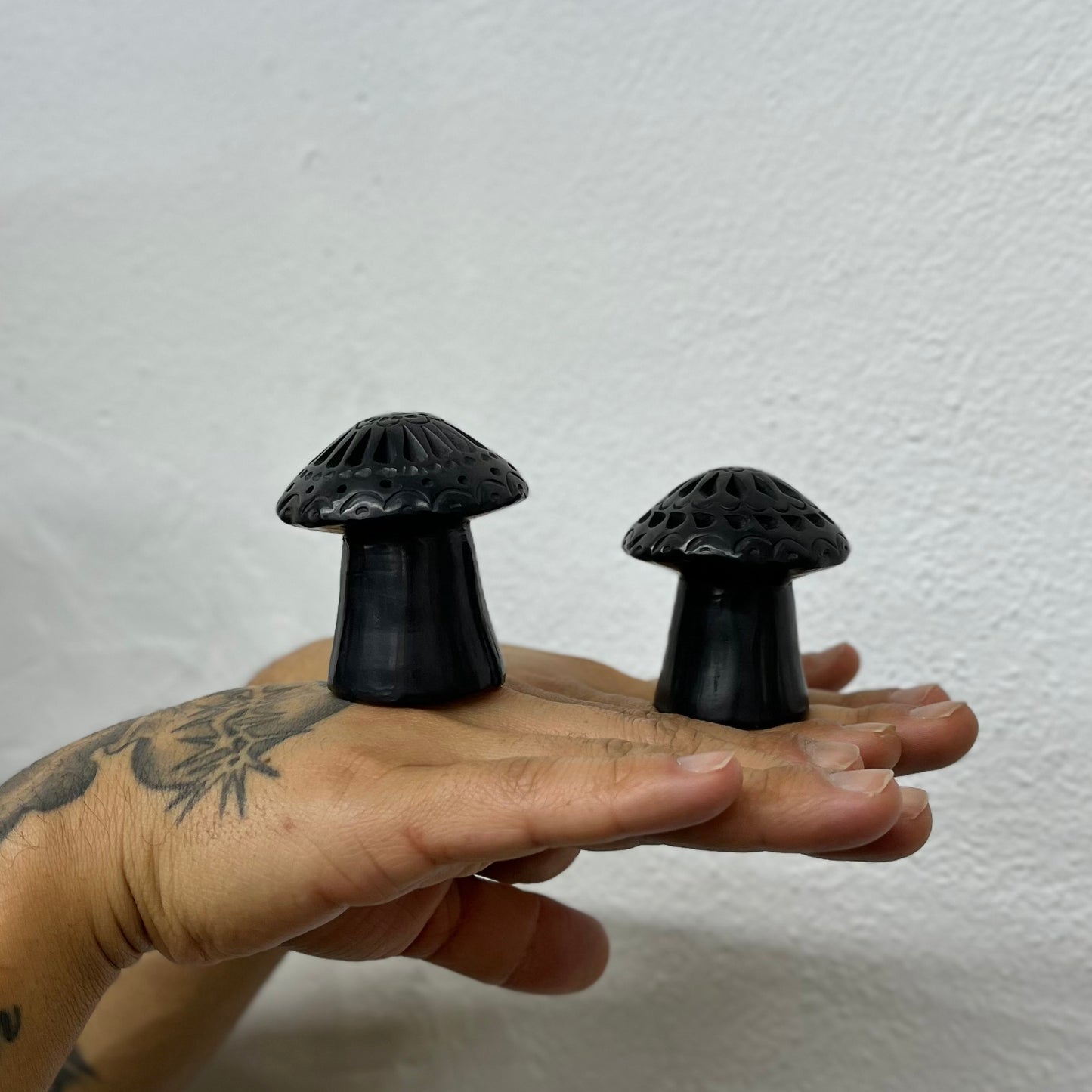 Mushroom Figure in Barro Negro