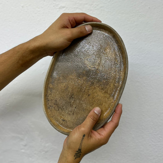 Oval Plate by Taller Otomeotl