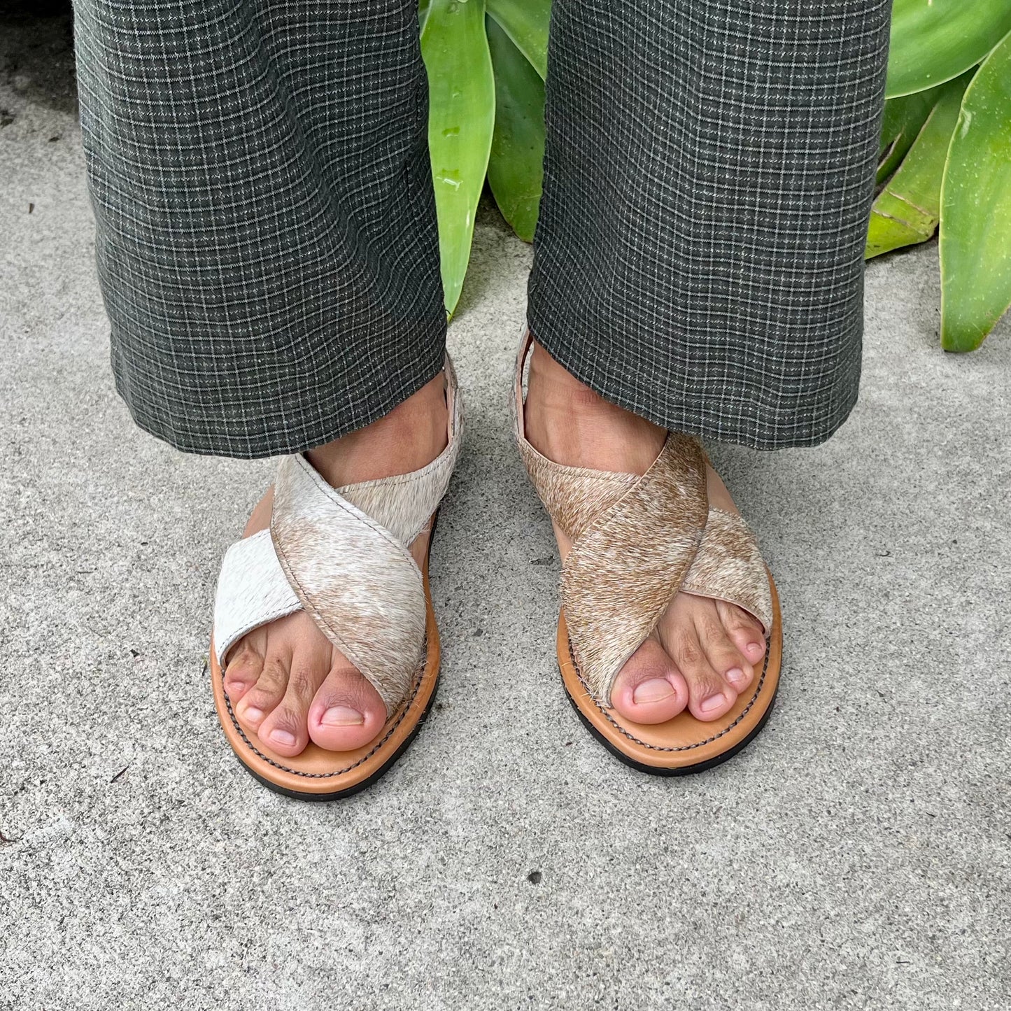 Peludos Calf Suede Acapulco Style by Huaracheria Aquino