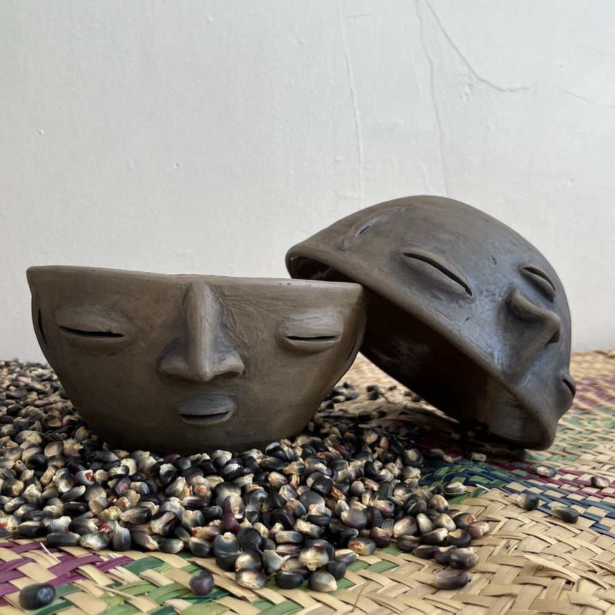 Ana Martinez Ceramic Zapoteco Large Glazed Bowl