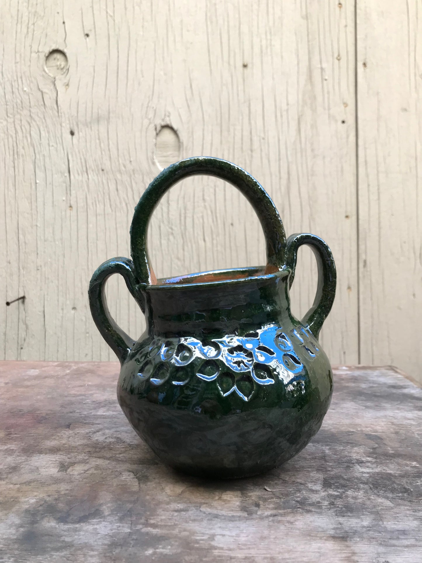 Barro Verde Jug with Handle