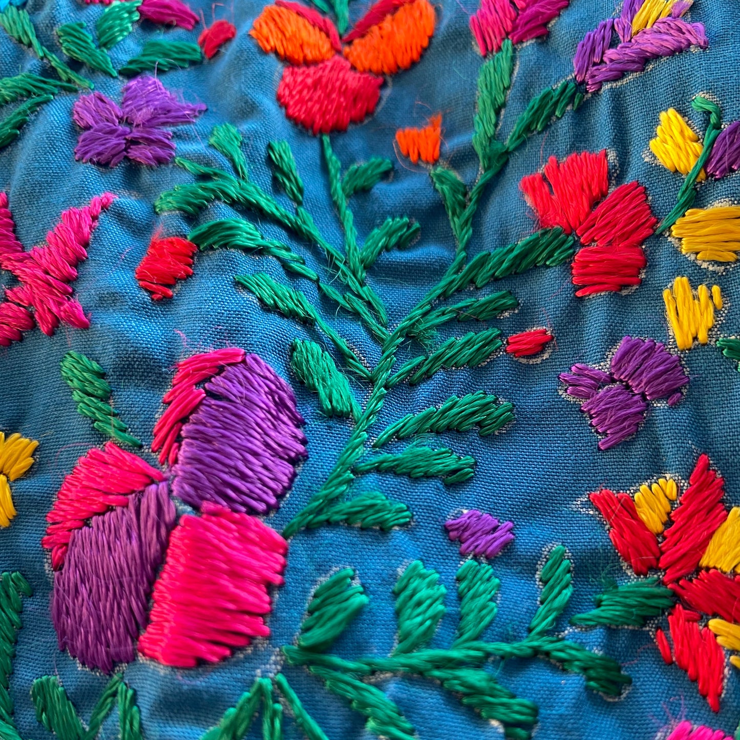 San Antonino Embroidered Huipil