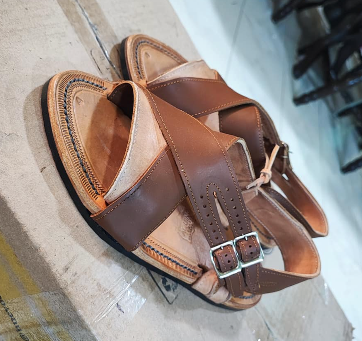 Brown & Natural Cincho Forado by Huaracheria Aquino