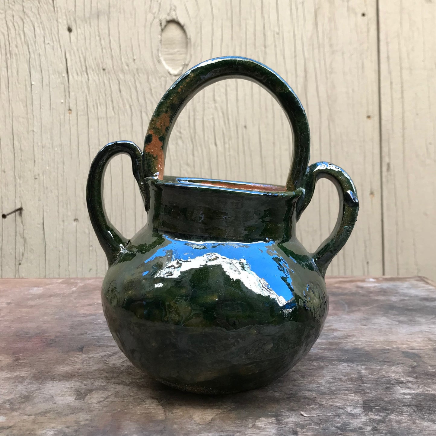 Barro Verde Jug with Handle