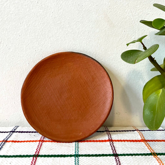 Round Plate Small in Barro Rojo (Preorder)
