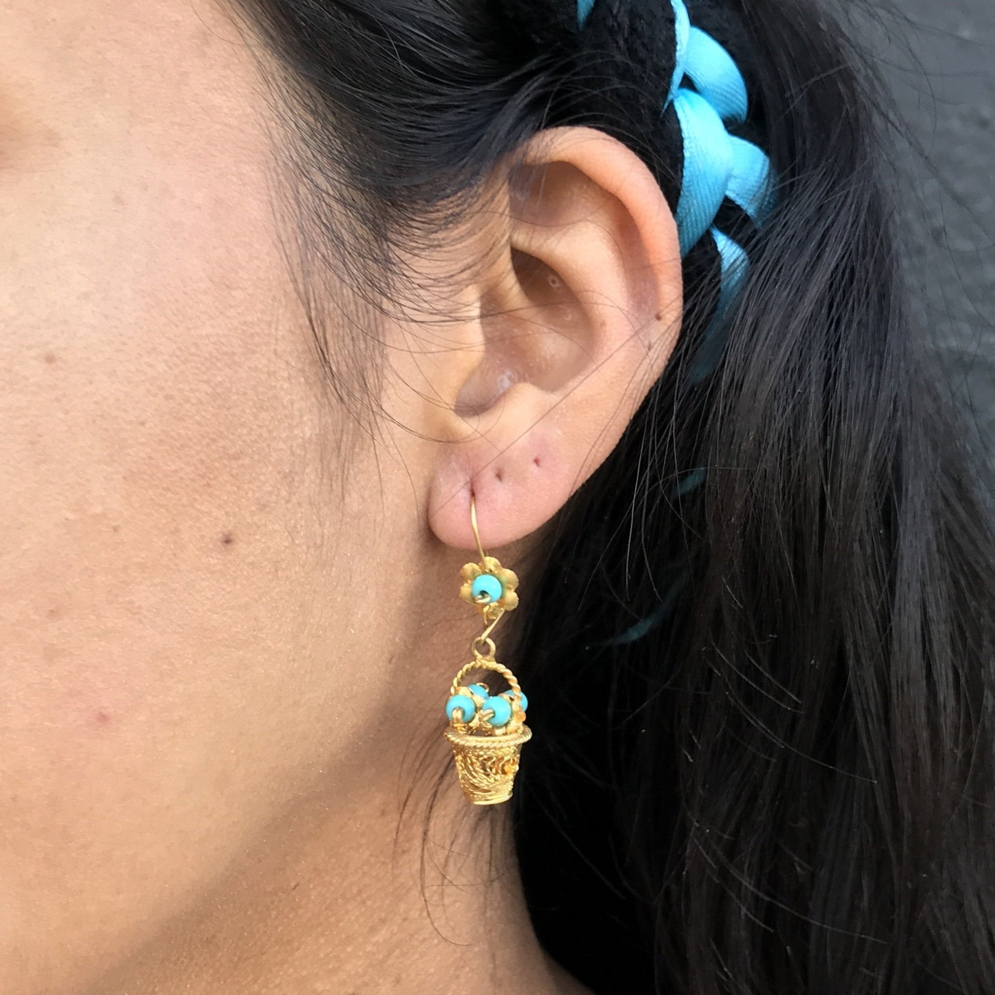 Filigrana Basket Earrings