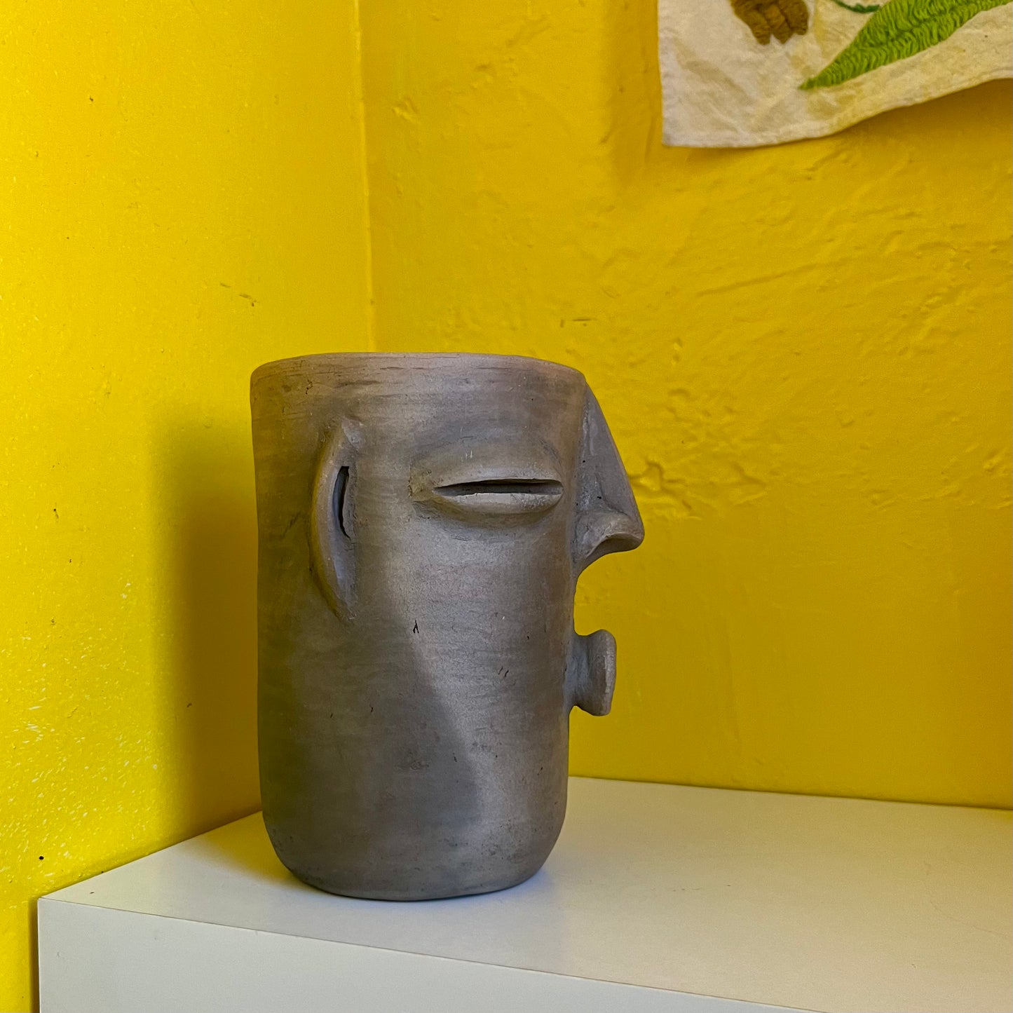 Beso Cara Zapoteca Ceramic Cup by Ana Martinez