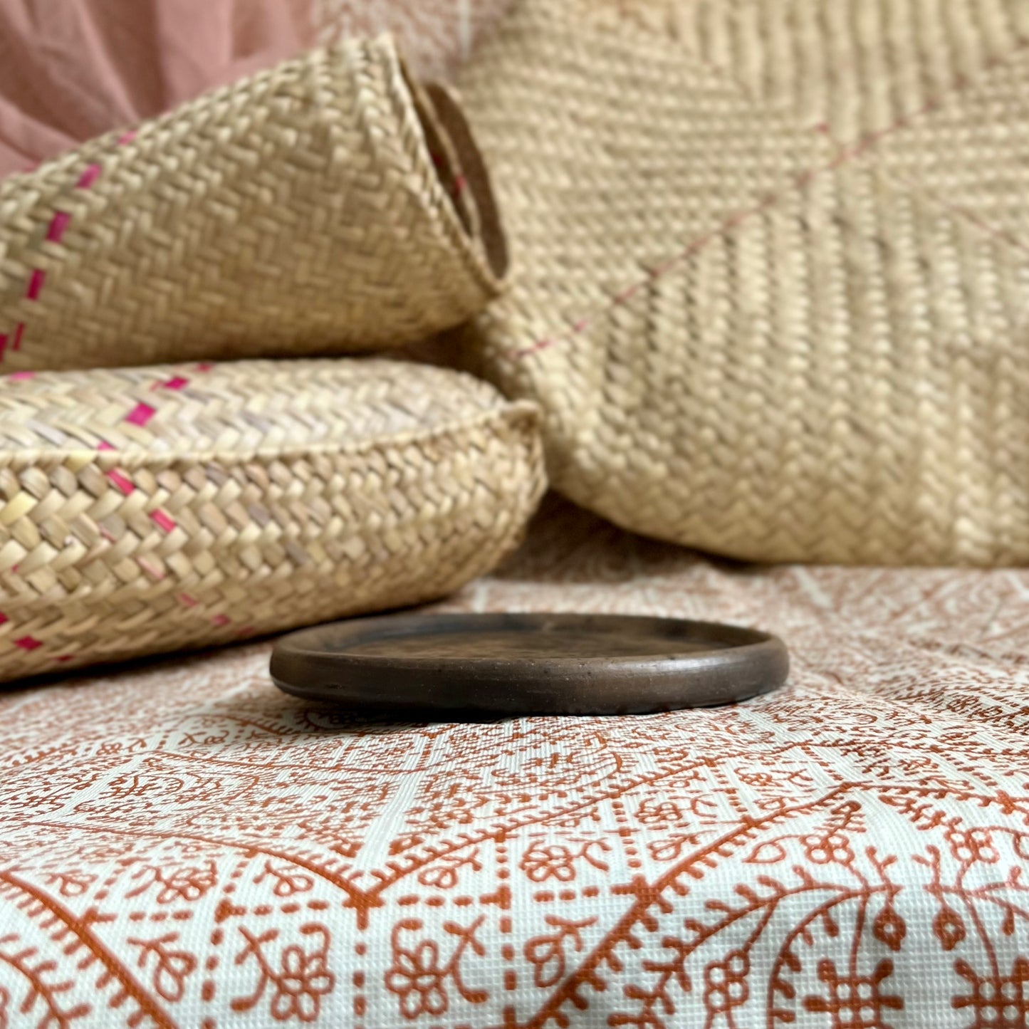 Salpicado Round Plate Small by Taller Coatlicue
