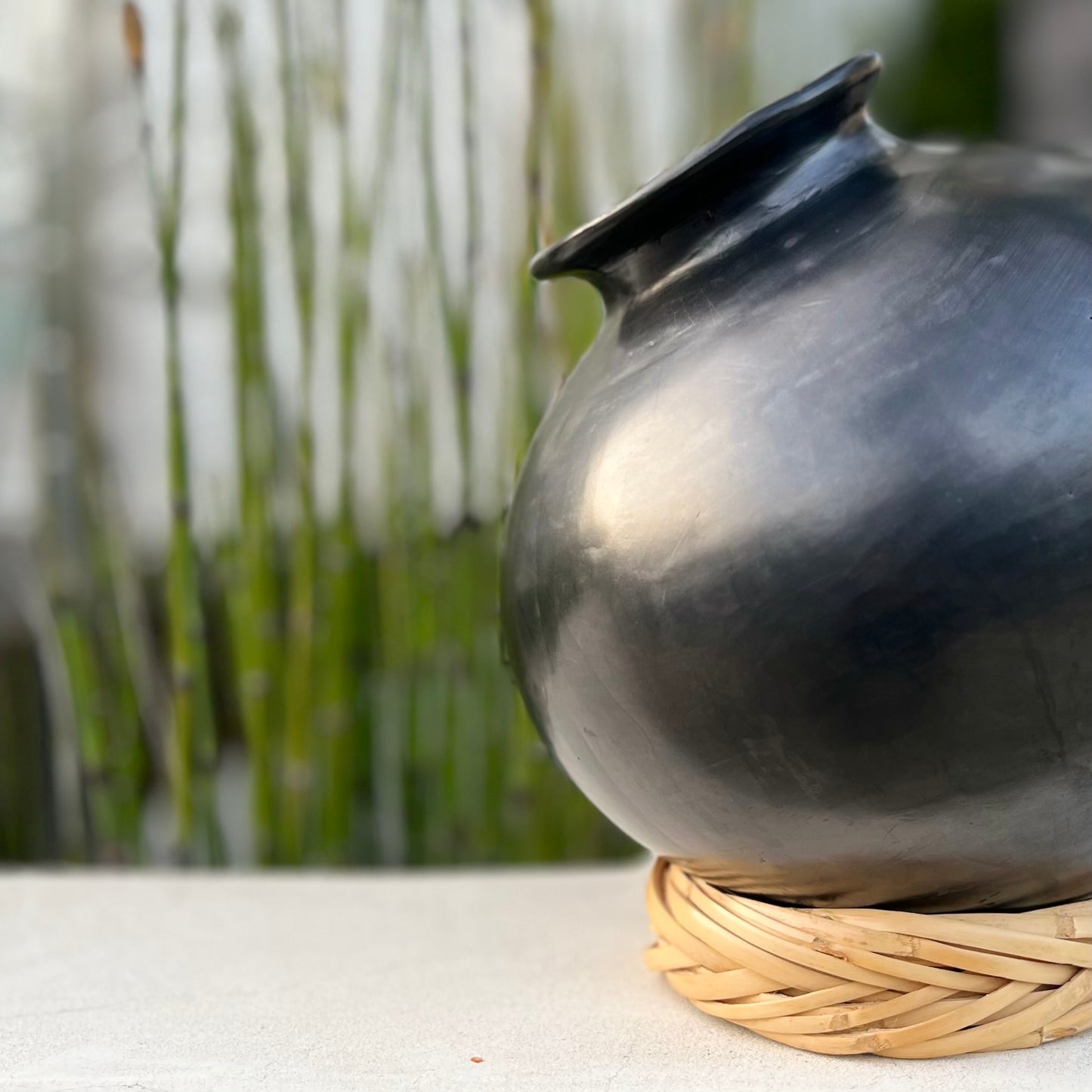 Cantaro Vase Jar Large in Barro Negro