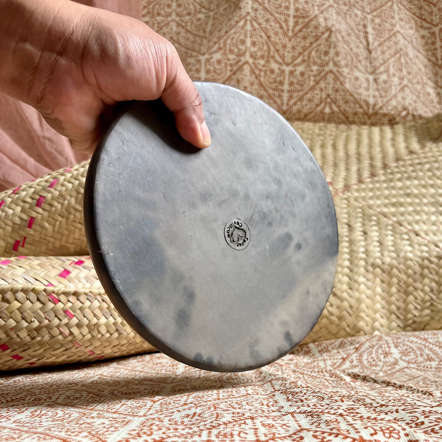 Salpicado Round Plate Large by Taller Coatlicue