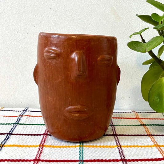 Face Cup Large in Barro Rojo
