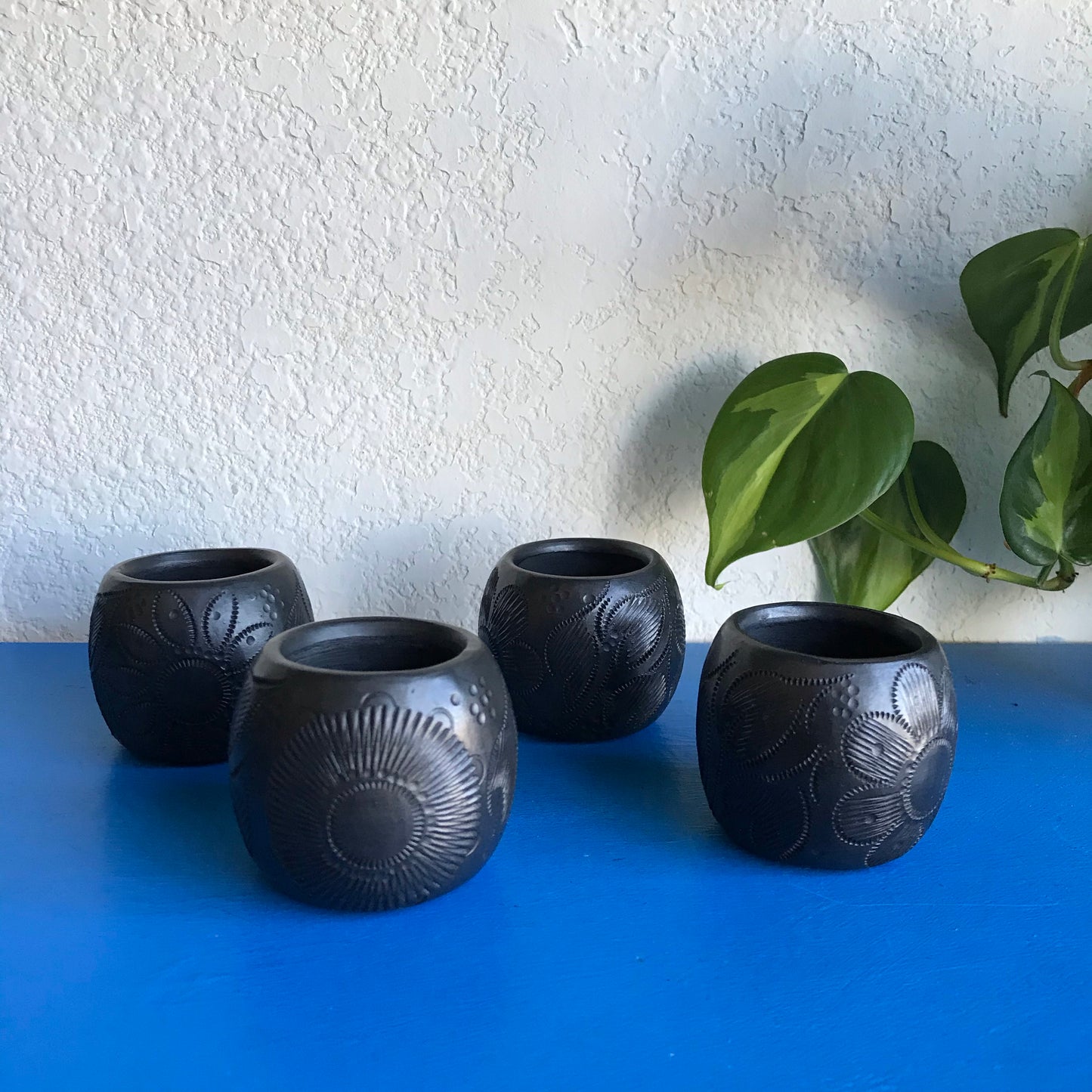 Barro Negro Engraved Shot Glass