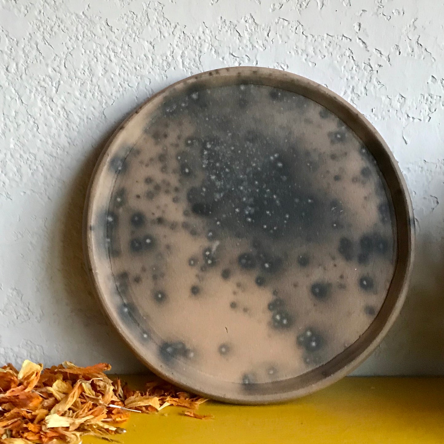 Salpicado Round Plate Small by Taller Coatlicue