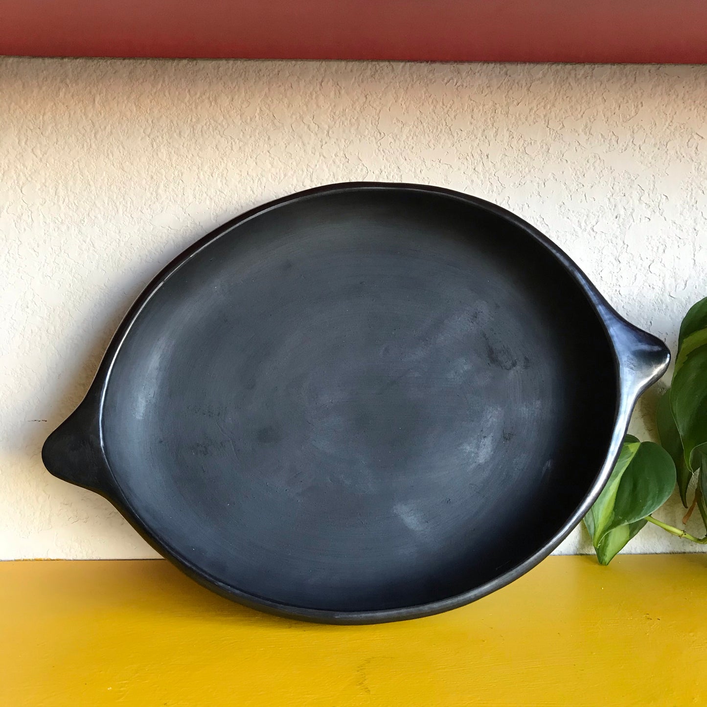 Serving Set of 3 Trays in Barro Negro