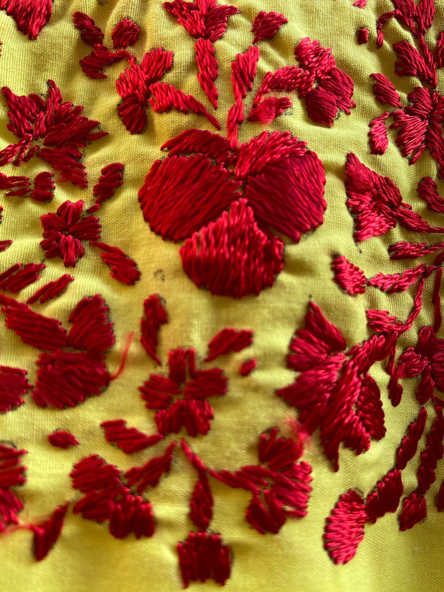 San Antonino Embroidered Huipil