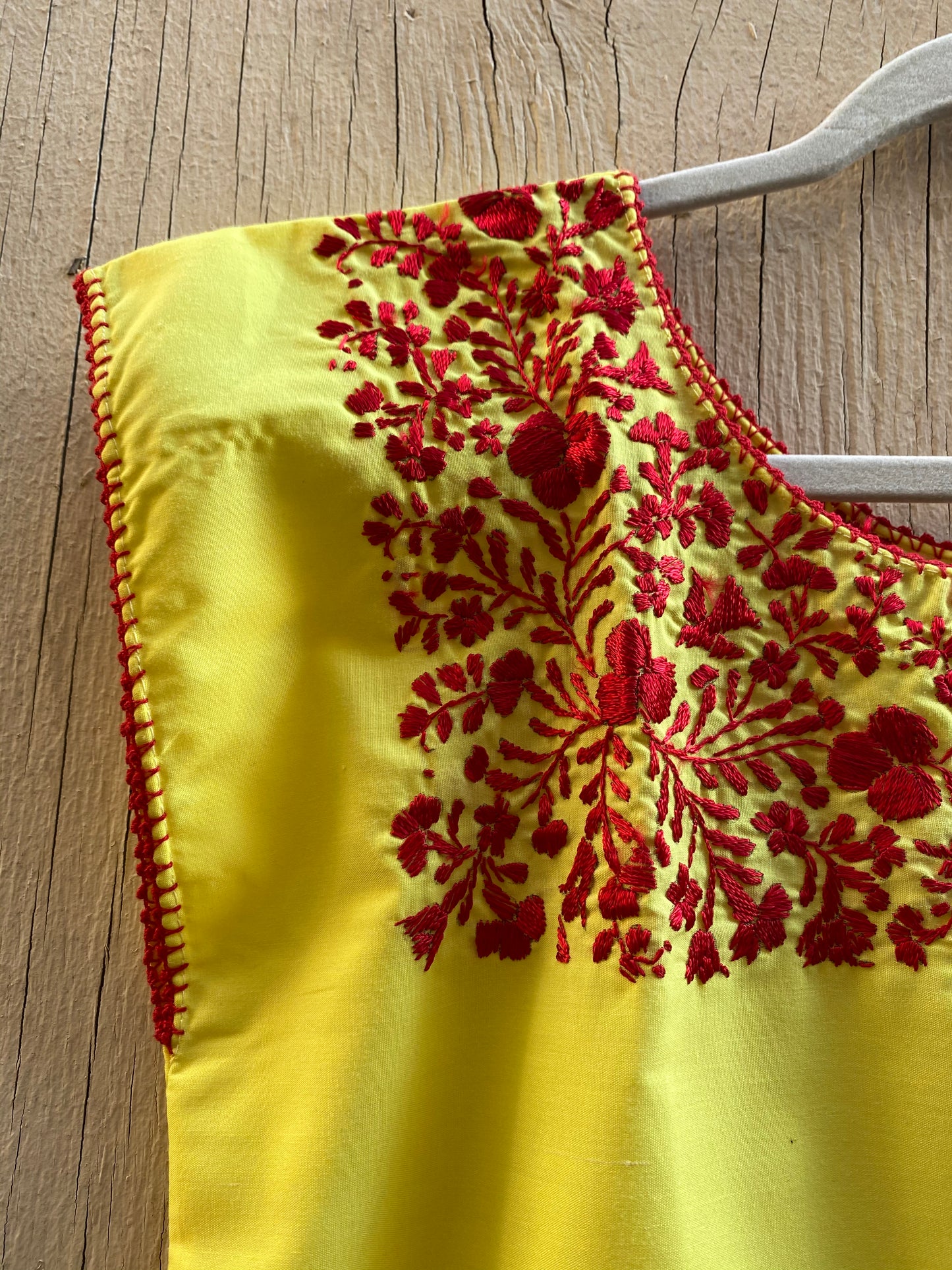 San Antonino Embroidered Huipil
