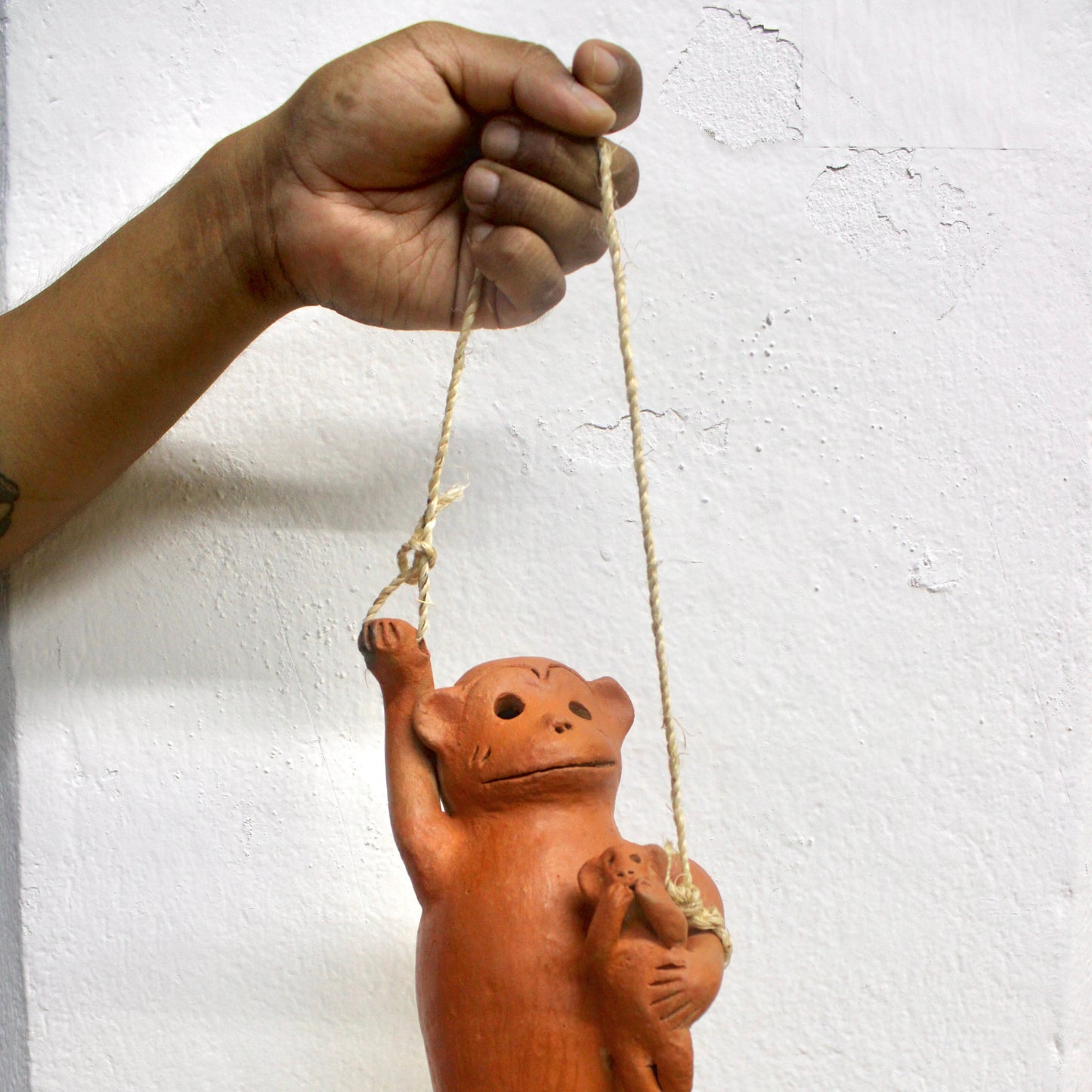 Hanging Monkey in Barro Mixe