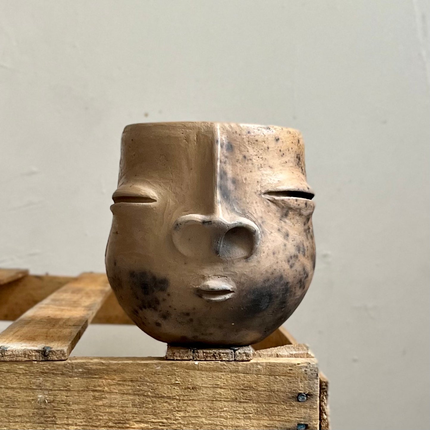 Cara Zapoteca Plant Pot by Taller Coatlicue