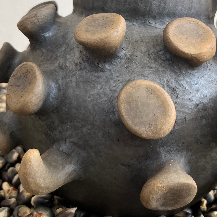 Isabel Martinez Ceramic Octopus Chocolatero Jar