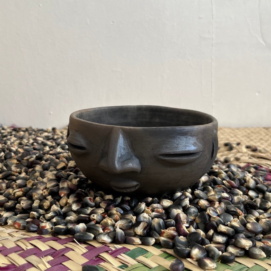 Cara Zapoteca Unglazed Bowl Small by Taller Coatlicue
