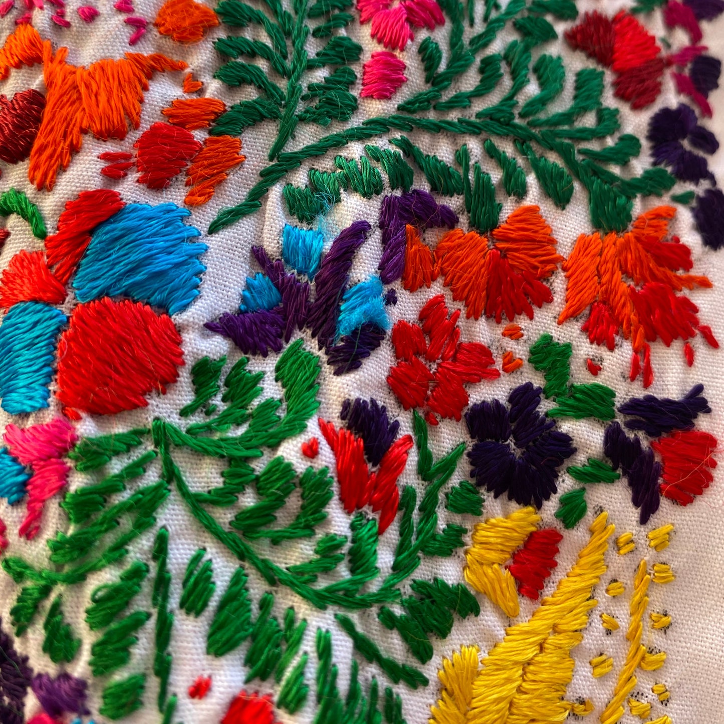 San Antonino Embroidered Huipil