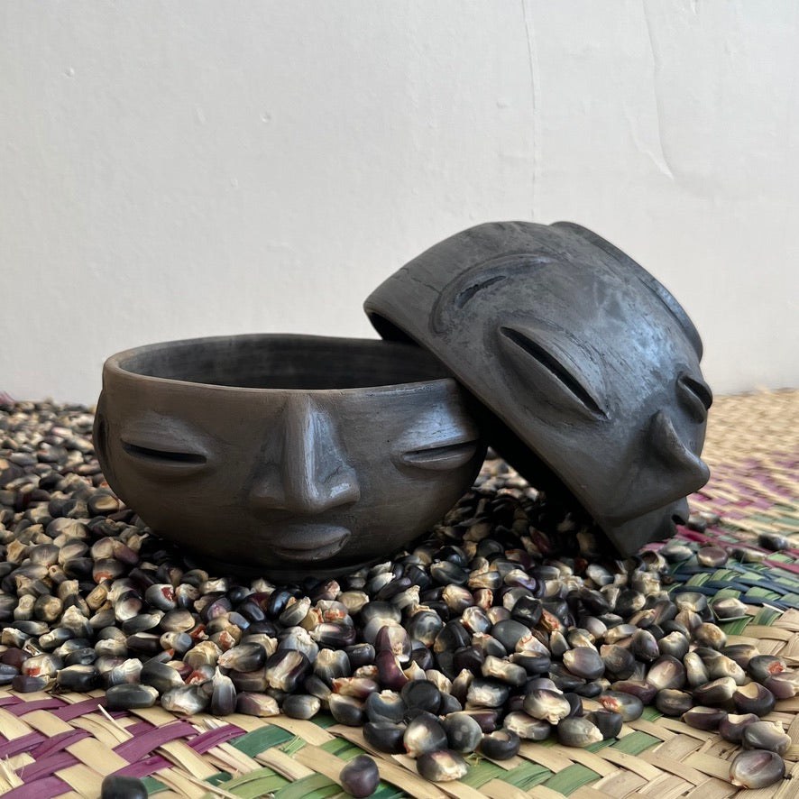 Cara Zapoteca Unglazed Bowl Small by Taller Coatlicue