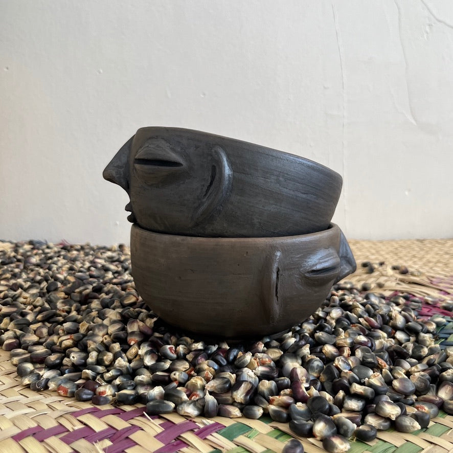 Cara Zapoteca Unglazed Bowl Small by Taller Coatlicue
