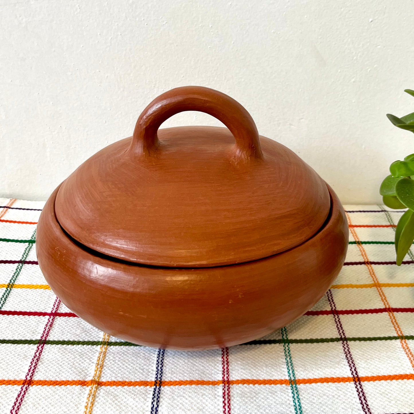Barro Rojo Round Cazuela Pot with Lid (Preorder)