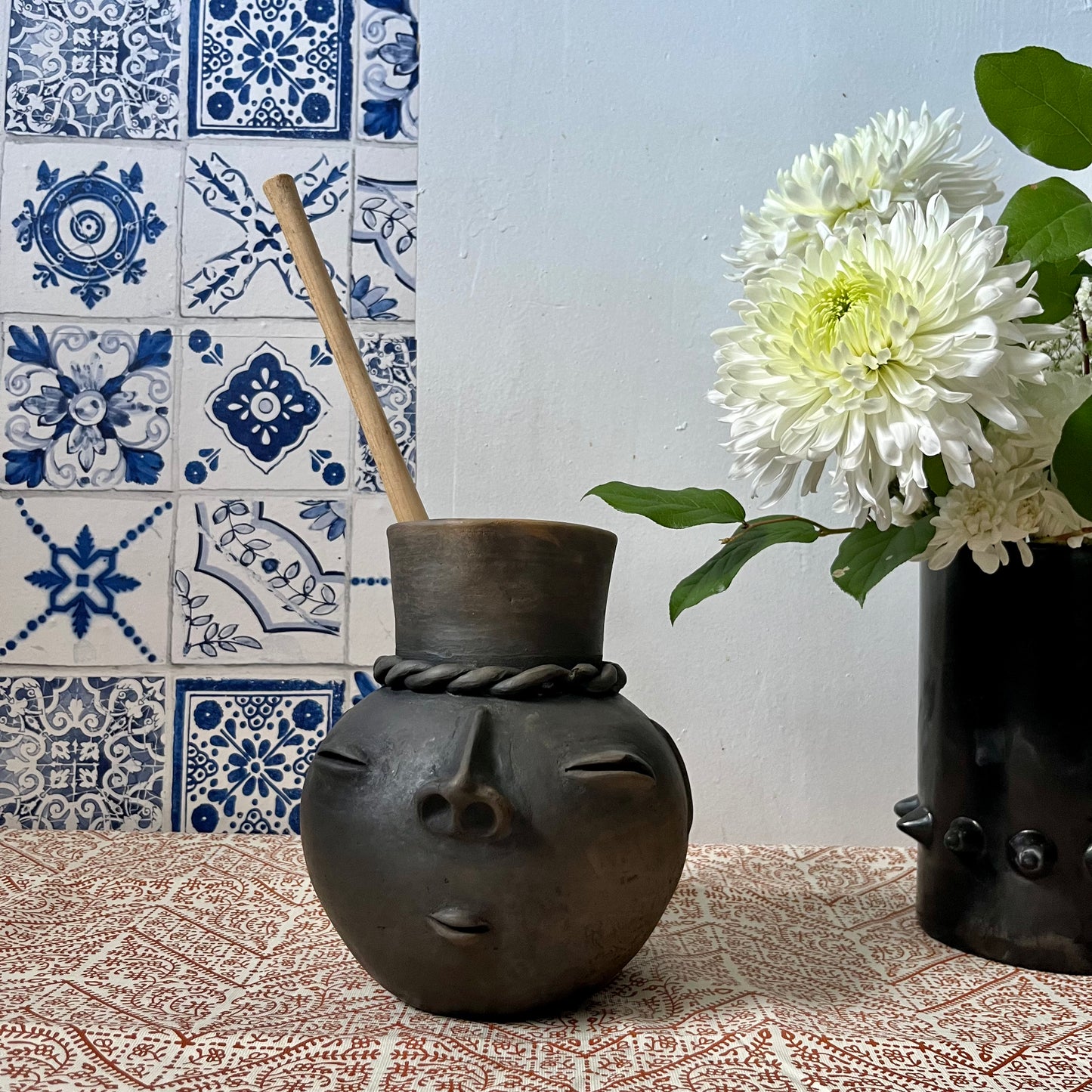 Taller Coatlicue Trenzas Jar Pitcher