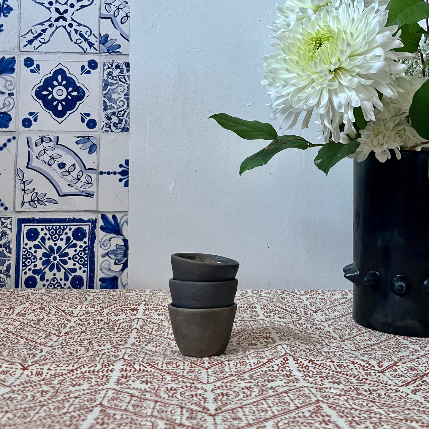 Ana Martinez Ceramic Shot Mugs