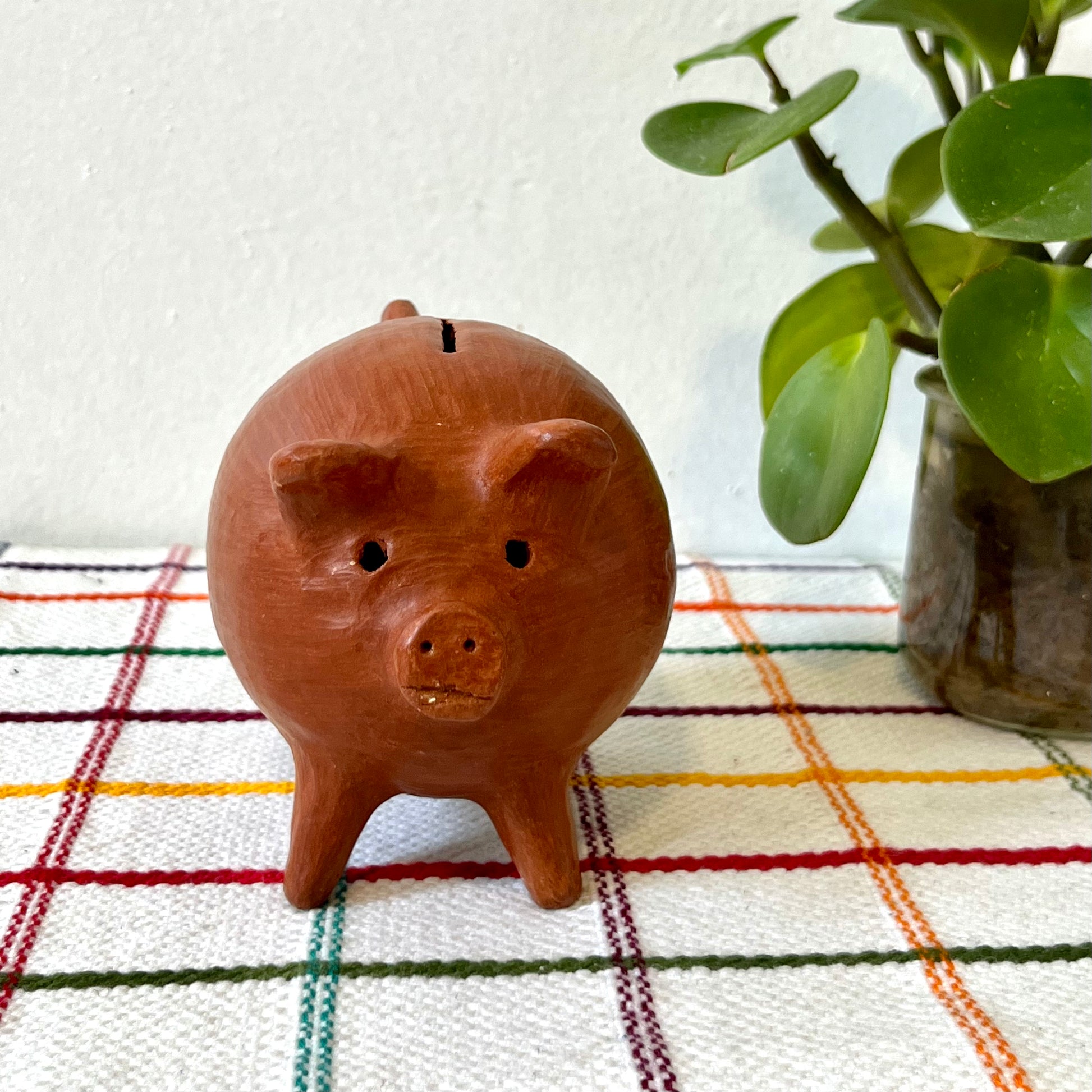 Pig Coin Bank in Barro Rojo