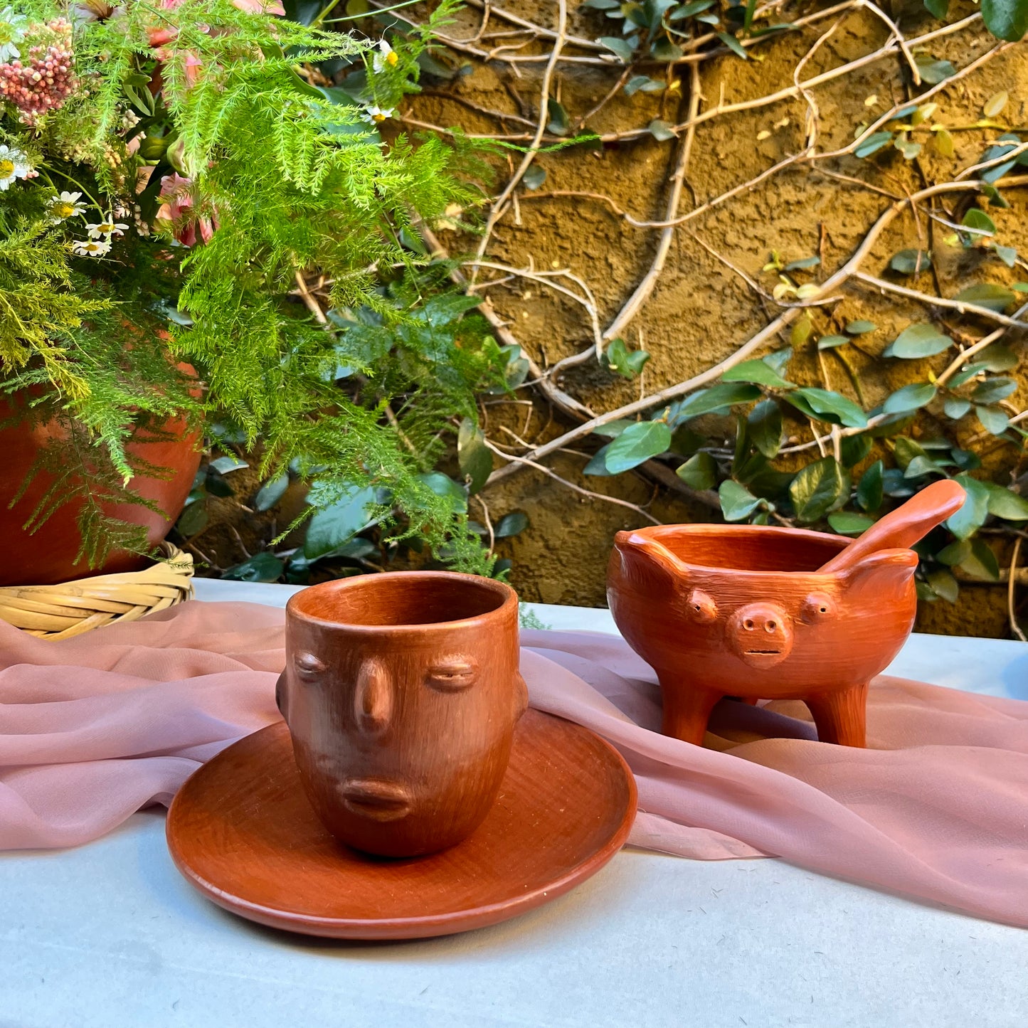 Barro Rojo Small Face Cup