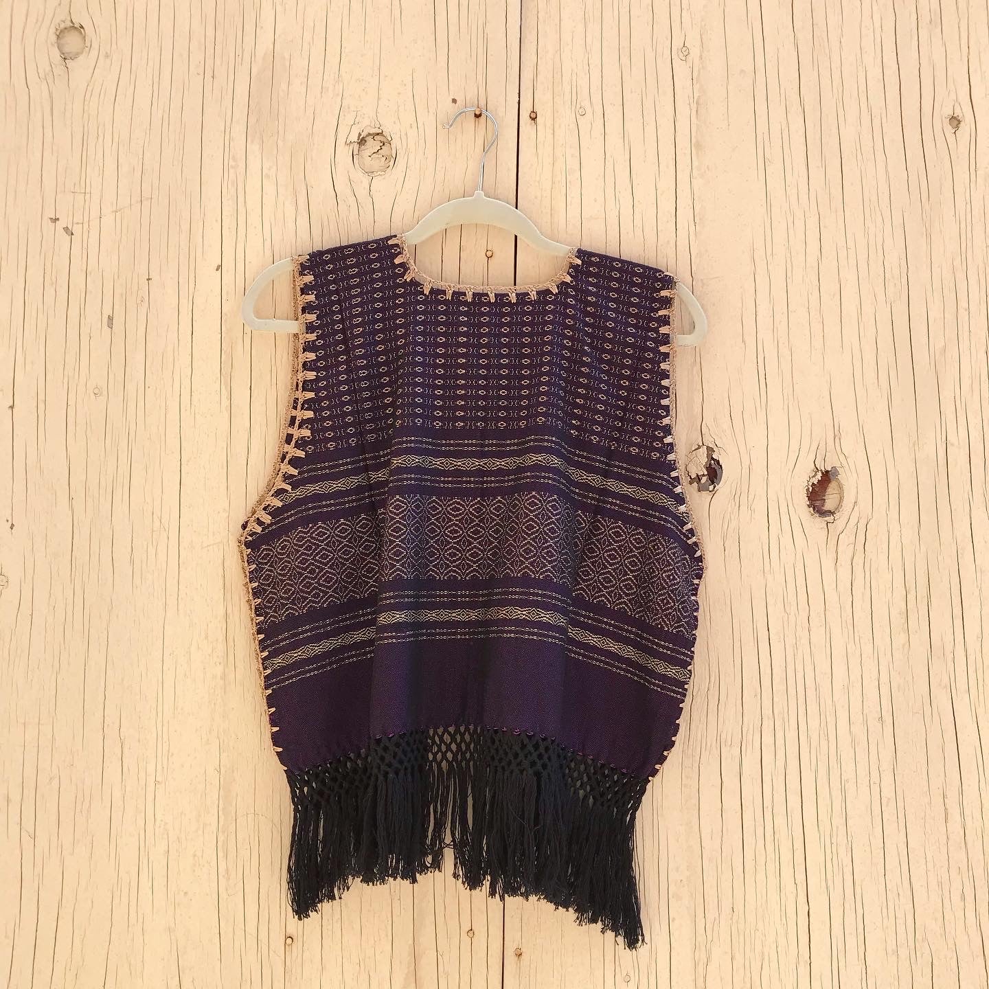 Women’s Tapestry Vest in Purple