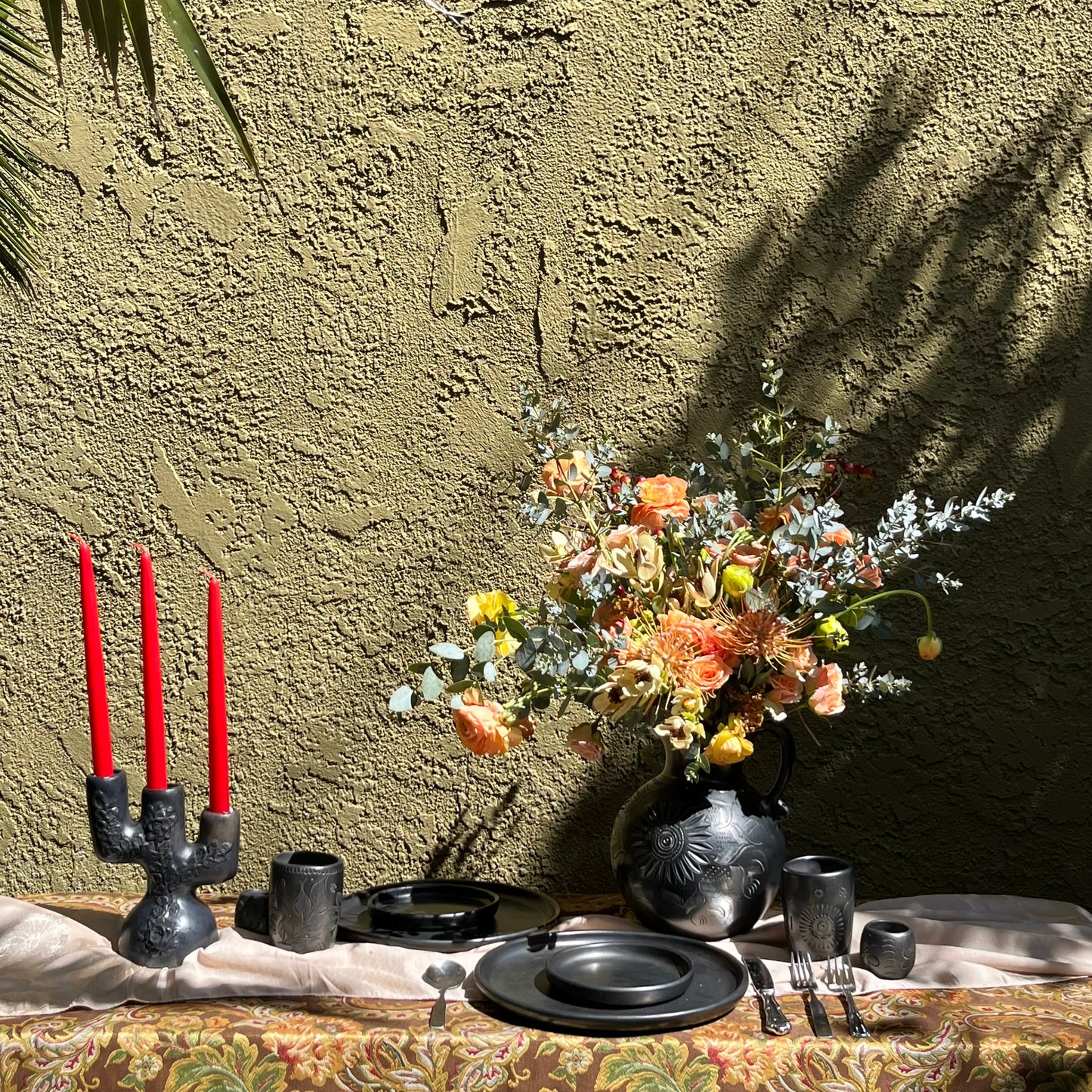 Barro Negro Engraved Cup