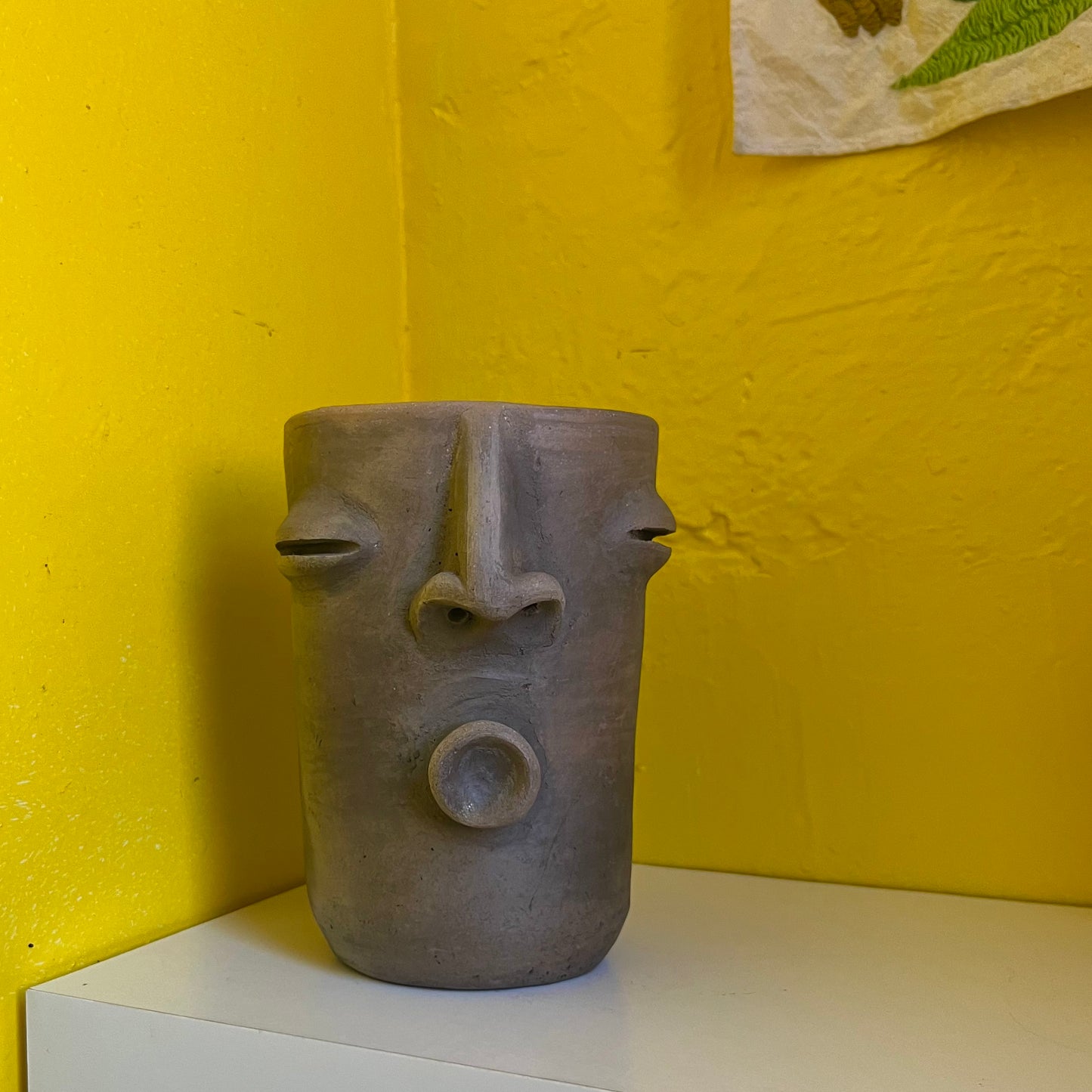 Beso Cara Zapoteca Ceramic Cup by Ana Martinez