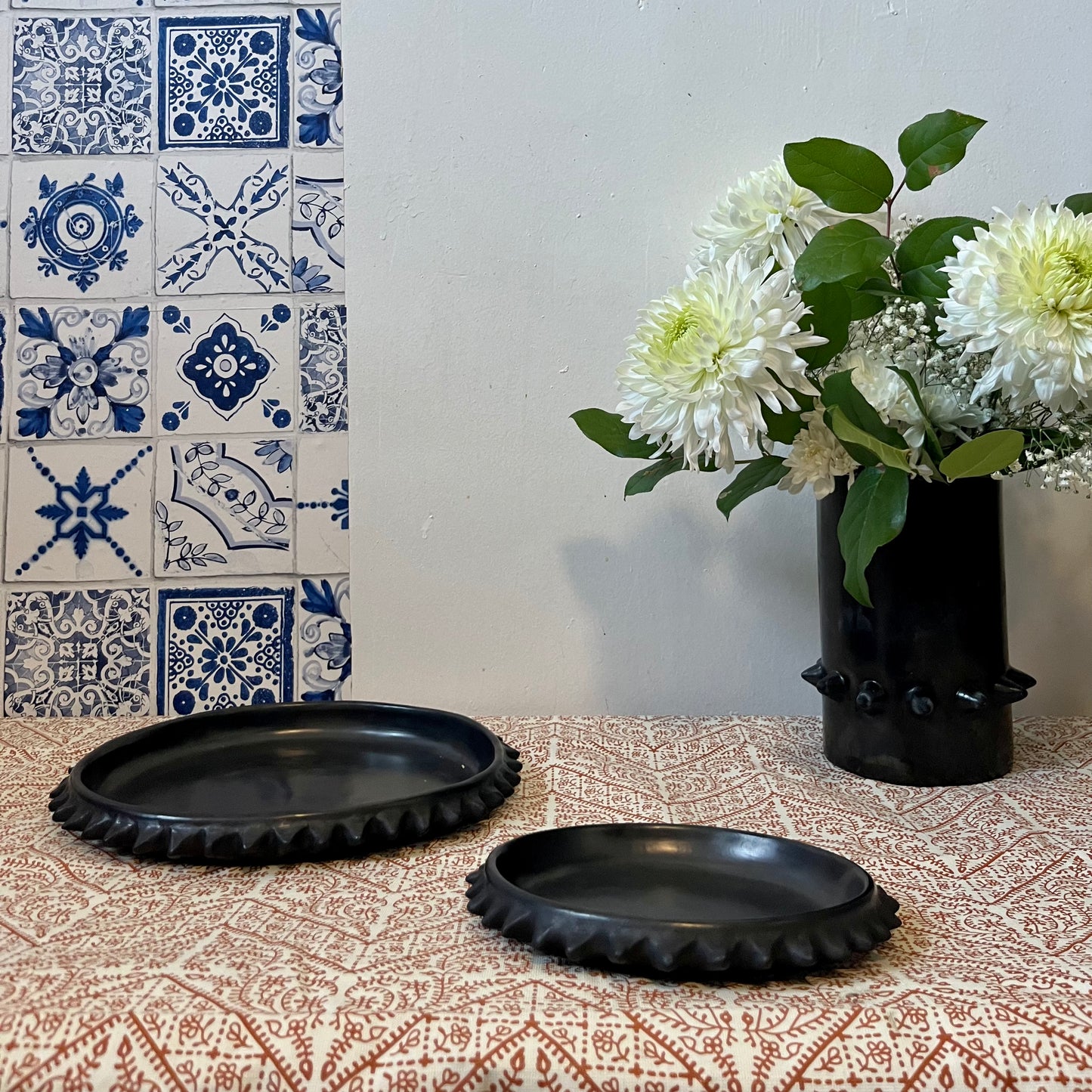 Barro Negro Sun Spike Plate Set of 2