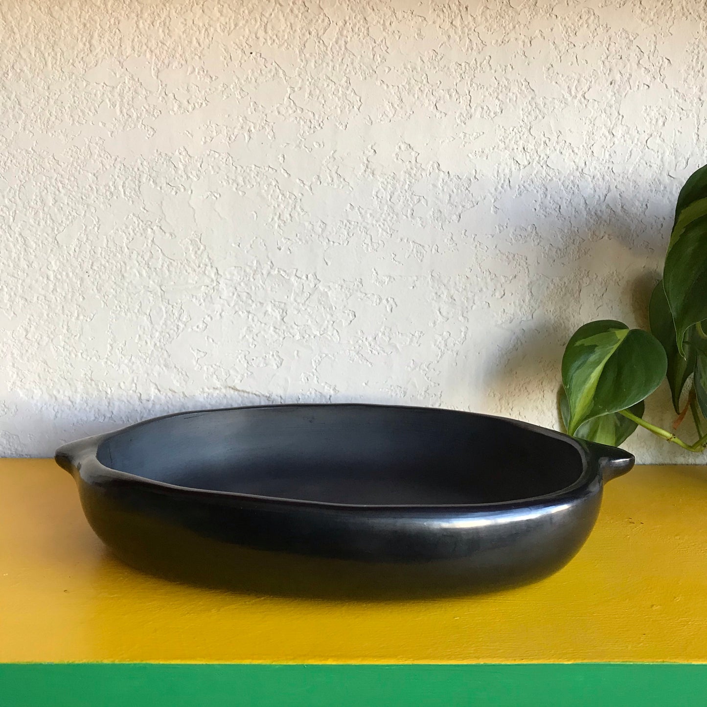 Serving Set of 3 Trays in Barro Negro
