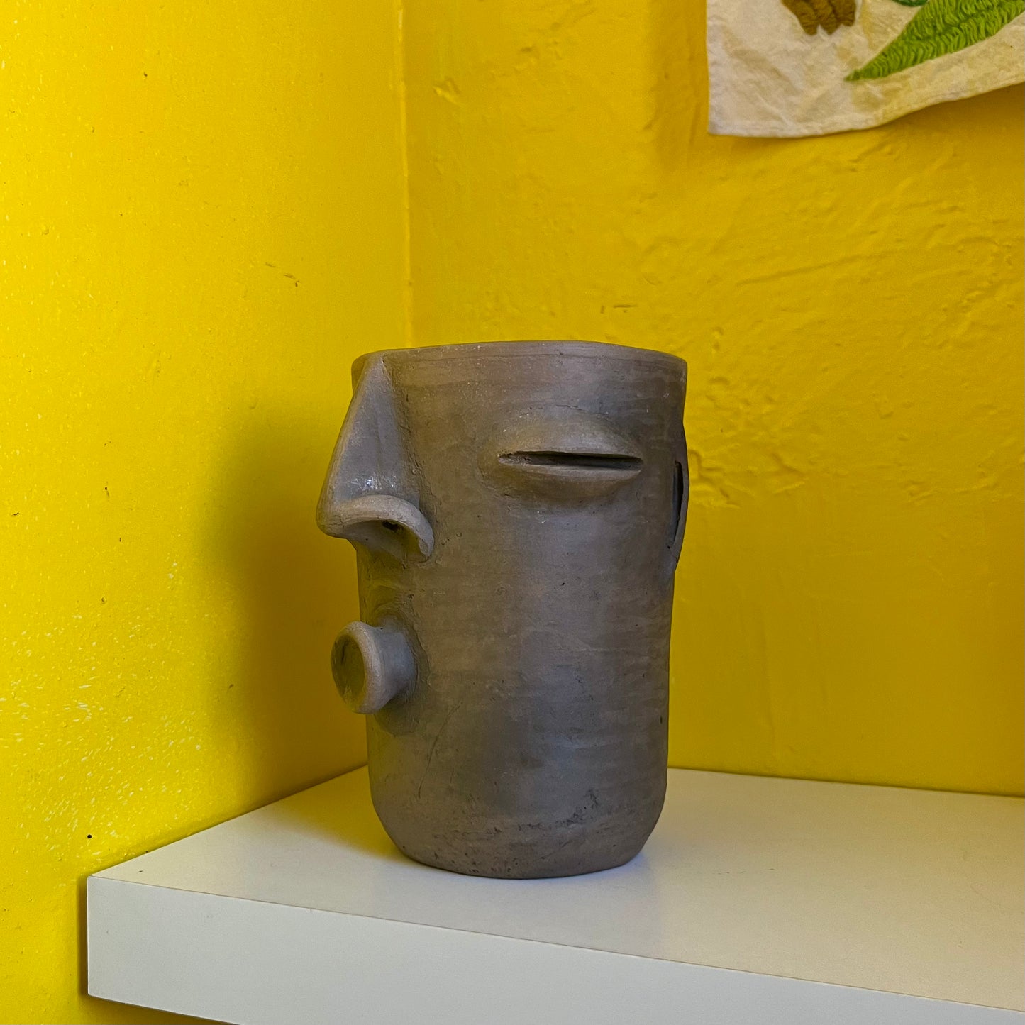 Beso Cara Zapoteca Ceramic Cup by Ana Martinez
