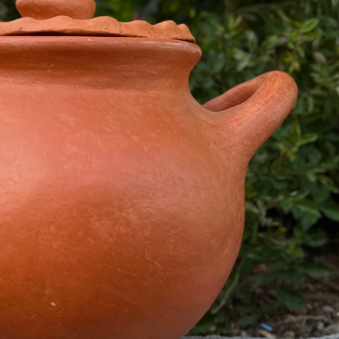 Cazuela with Lid in Barro Rojo